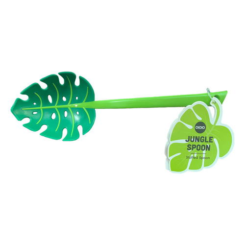 Large leaf spoon, home salad spoon, creative noodles, dumplings, hot pot colander, cooking turtle leaf spoon