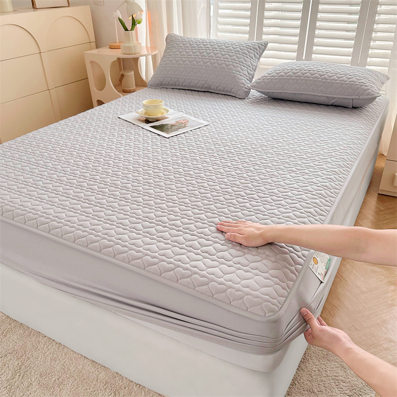 Sábana Ajustable Acolchada Impermeable y Anti-orina Clase A para Niños, Sábana de Algodón, Protector de Colchón, Protector de Colchón Simmons, Estilo Sábana Ajustable.