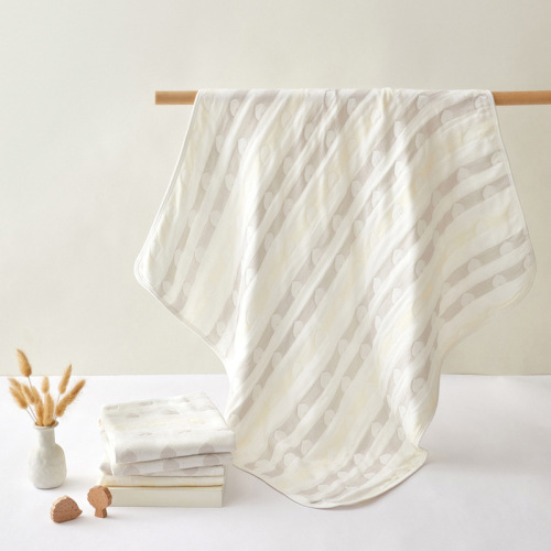 Newborn baby blanket newborn blanket gauze bamboo fiber delivery room bag single skin-friendly absorbent cotton baby outing sleeping bag