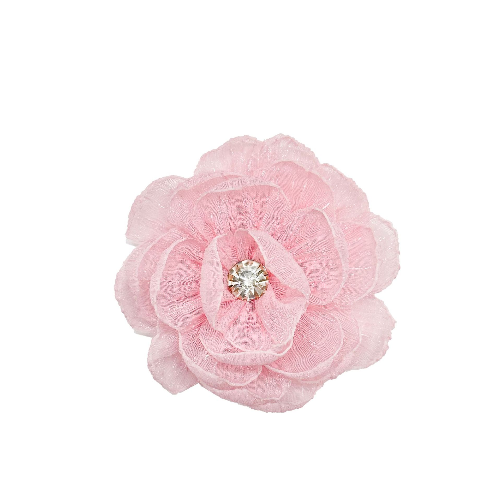 7cm mallas super temperamento de color ogan pequeñas flores materiales hechos a mano accesorios de ropa joyería tocado zapatos flores