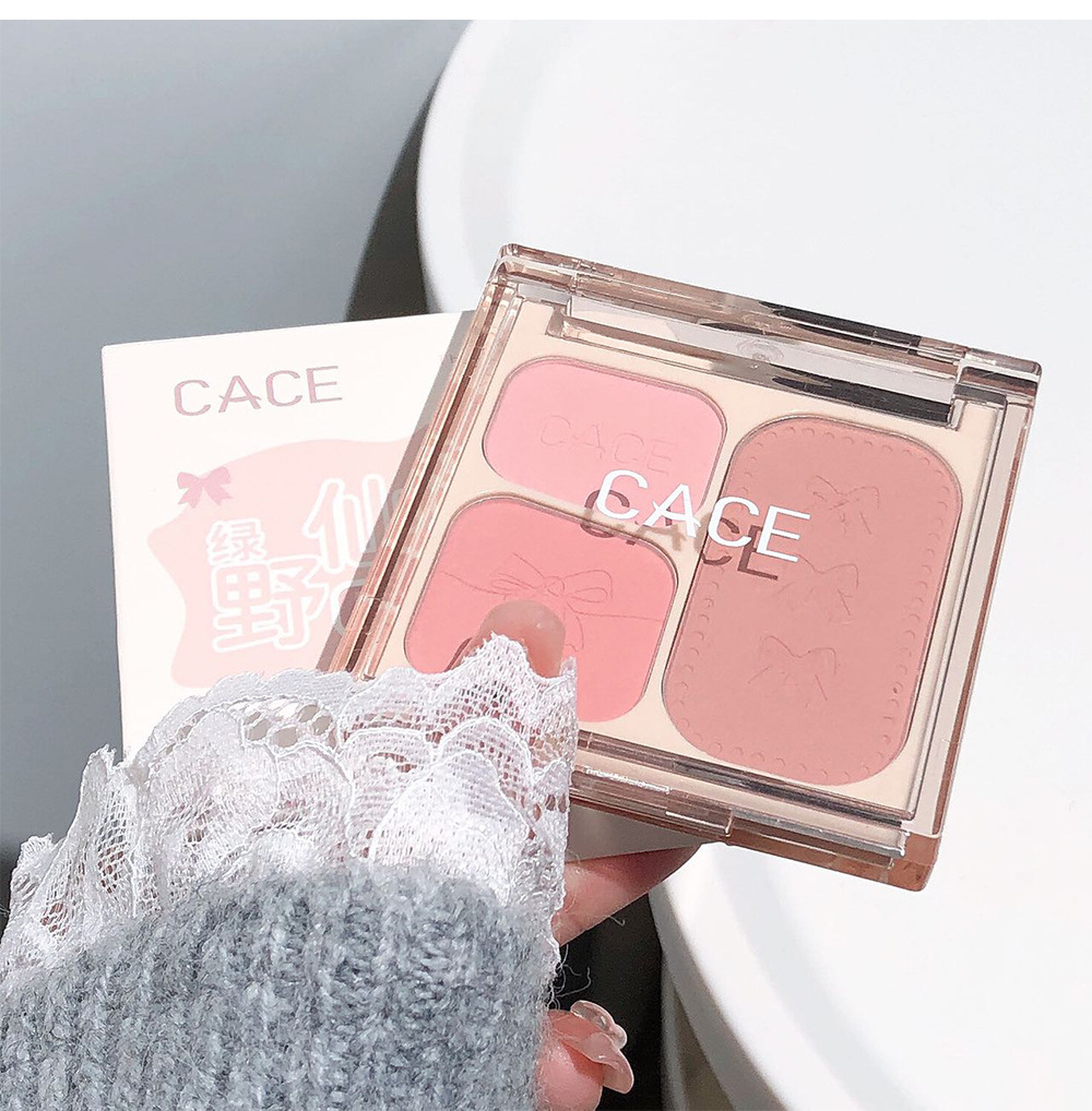 CACE's new "The Wizard of Oz" comprehensive blush palette, a set of three-color blush, natural and daily cross-border affordable wholesale undefined