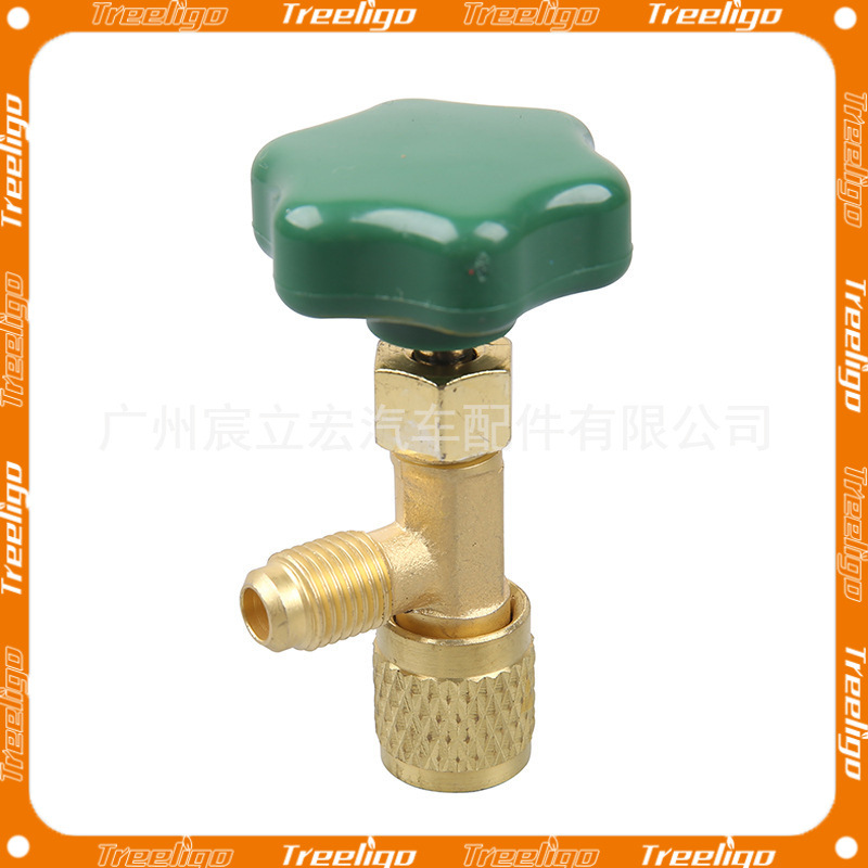 R22/R134A/R410 abridor de botellas de refrigerante CT-341 Wuzhou tipo de nieve freón válvula de apertura universal válvula de seguridad