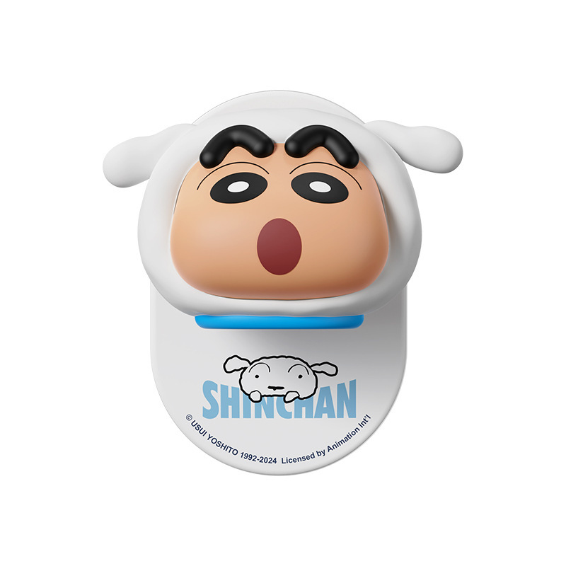クレヨンしんちゃん磁気エアバッグ携帯電話リング強力なブラケットブラインドボックス折りたたみ人形怠惰なブラケット冷蔵庫マグネット|undefined
