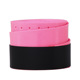 Pink elastic punched flat glue single roll