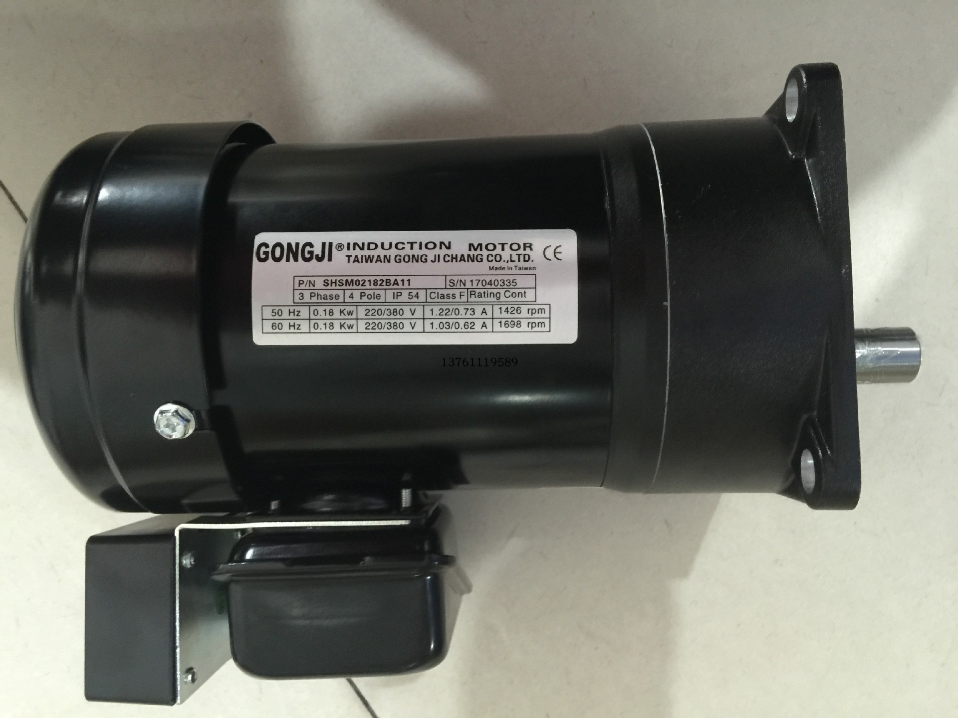 工机马达 SHSM02182BA11 0.18KW SHSM03182BA11 0.37KW