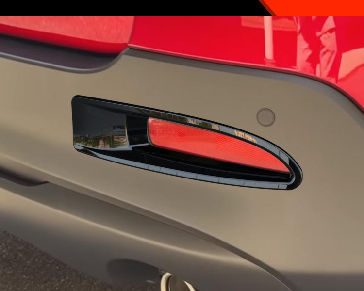 Suitable for Mazda 26 Models Cx-5 Modified Rear Bumper Fog Light Decorative Frame Abs Car Exterior Accessories