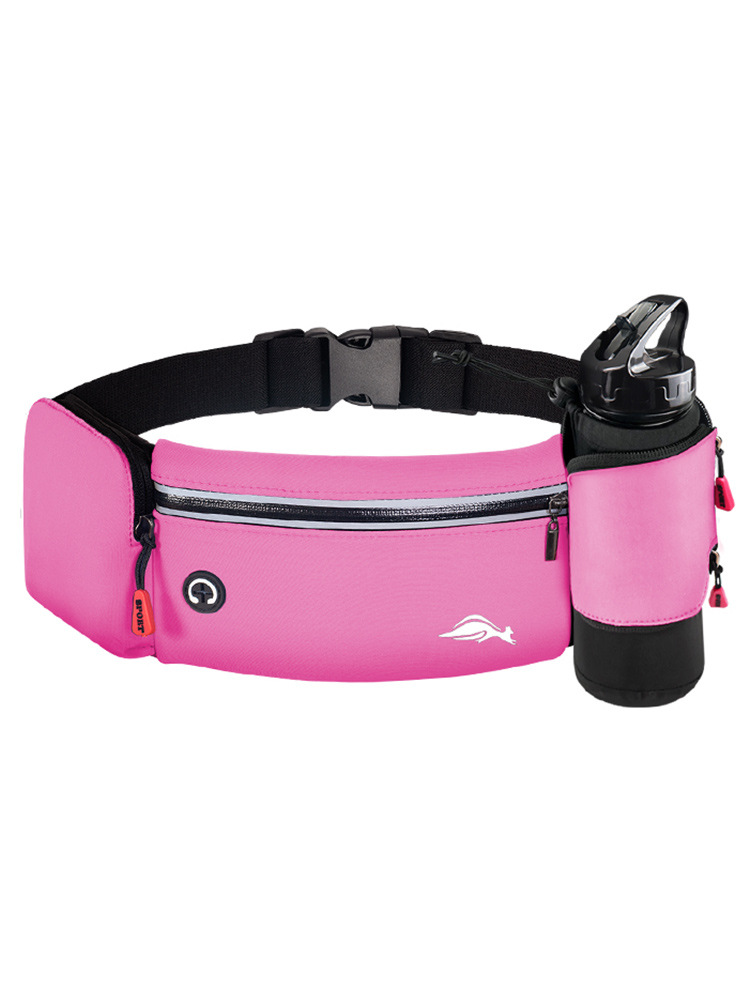 Sports Waist Bag for Men and Women Outdoor Marathon Fitness Equipment Multi-functional Water Bottle Bag Running Waterproof Belt