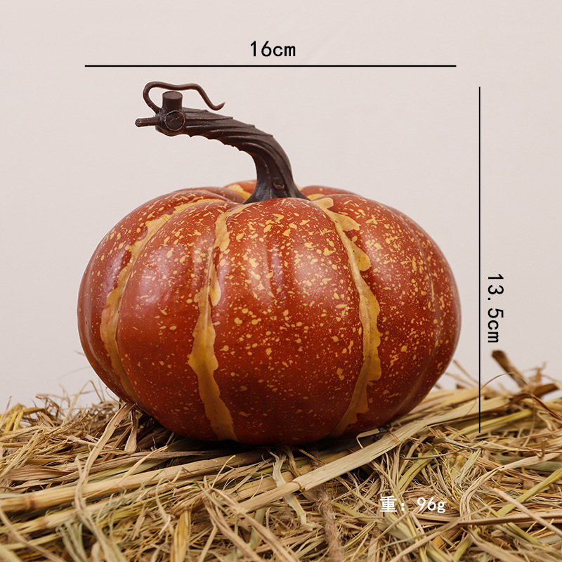 Simulación transfronteriza espuma calabaza modelo Halloween Acción de Gracias decoración de Navidad props disparo decoración de calabaza falsa image 59