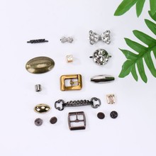 箱包扣针扣装饰diy合金饰品男女鞋扣鞋花镂空日字扣服装配饰配件