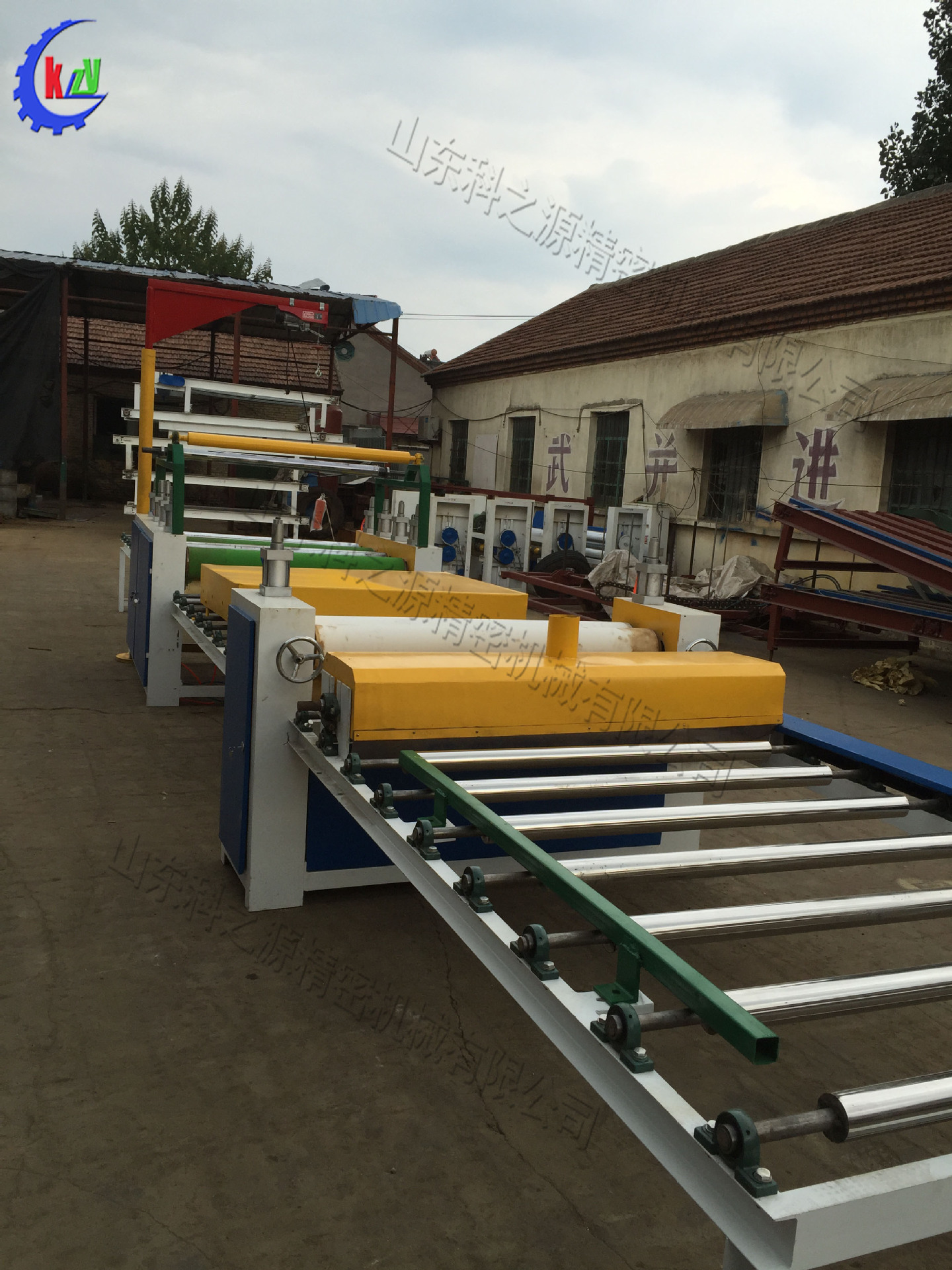 全自动贴面机 密度板多层胶合板粘合机 平面板家具门板涂胶热压机