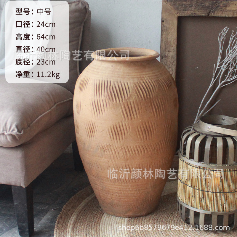 Botella de cerámica antigua