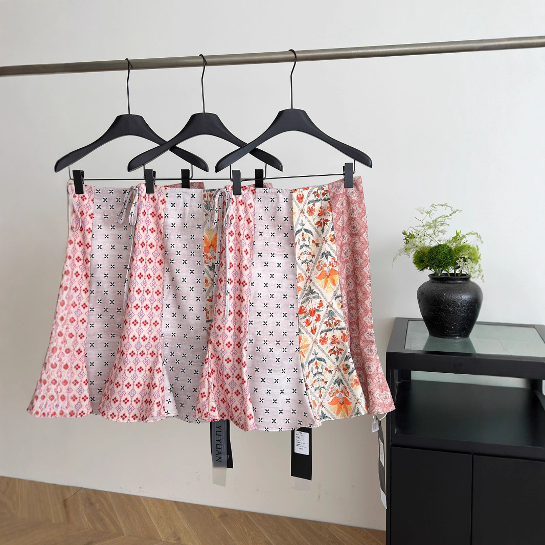 Tulip-shaped Skirt Vacation Style Micro Fishtail Midi Skirt