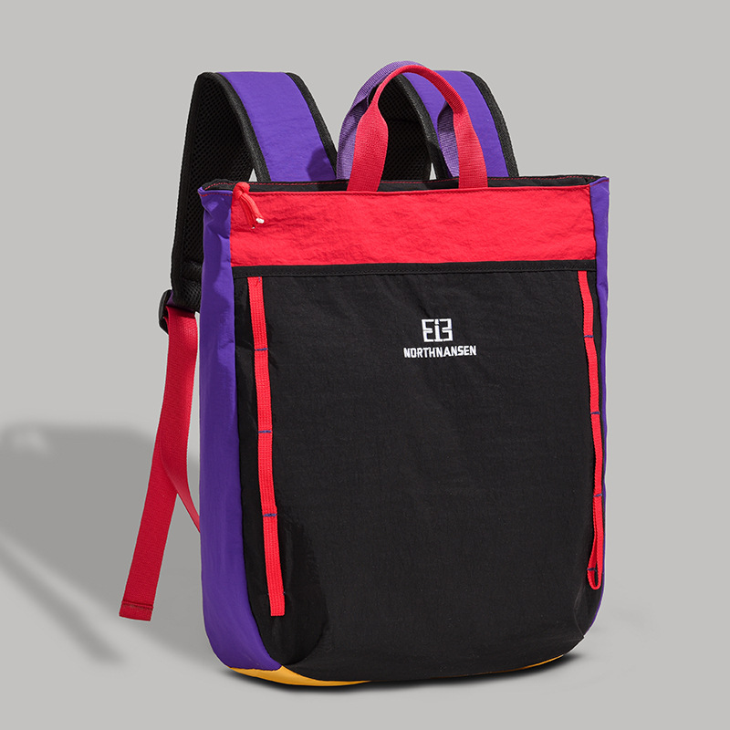 Mochila de color contraste al aire libre de montaña de marvel tinny nuevo otoño de gran capacidad de montaña bolsa de bicicleta