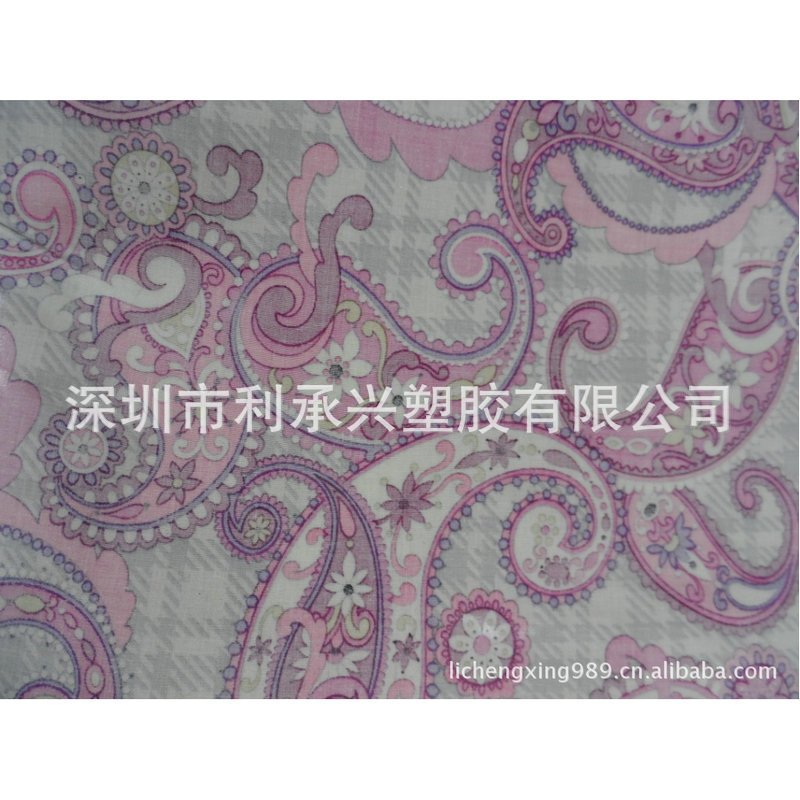 涤纶布面贴镜面PVC