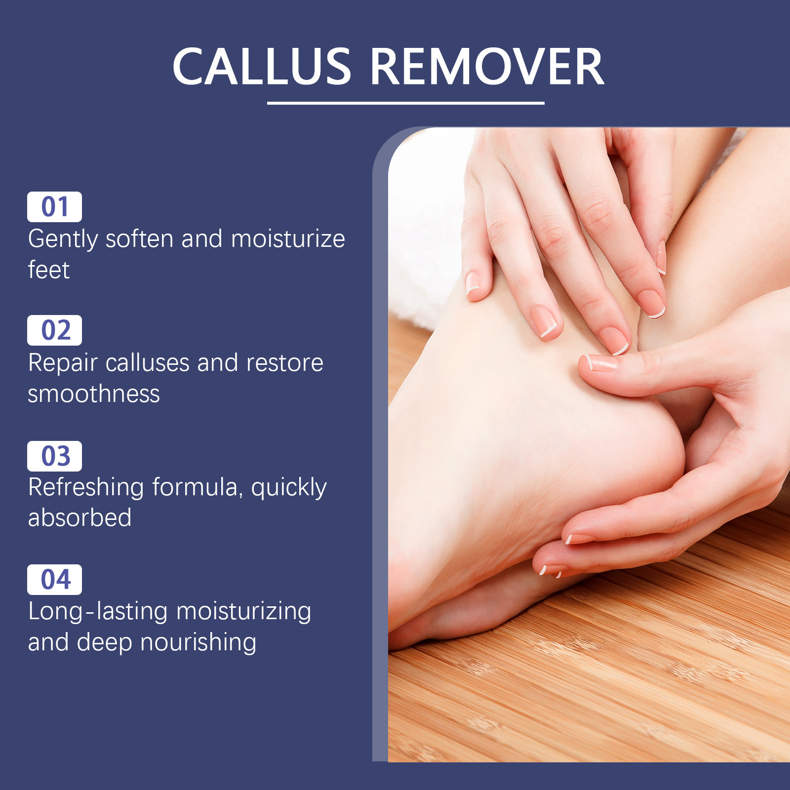 OceAura Fußpflege-Gel, sanft reinigendes, feuchtigkeitsspendendes Fußmassage-Pflegegel für die tägliche Anwendung_voghion.com