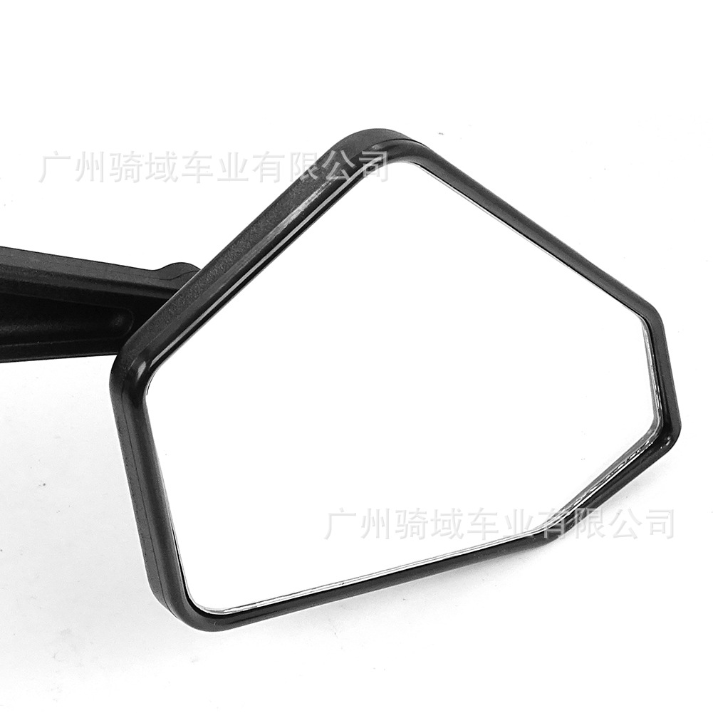 New Motorcycle Model Suitable for Niu and Yadea Electric Vehicles, Universal Modified Polygonal Foldable Rearview Mirror Wholesale