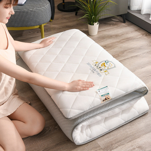 Knitted cotton type A soy fiber mattress tatami non-slip protective mat student dormitory single thin mattress
