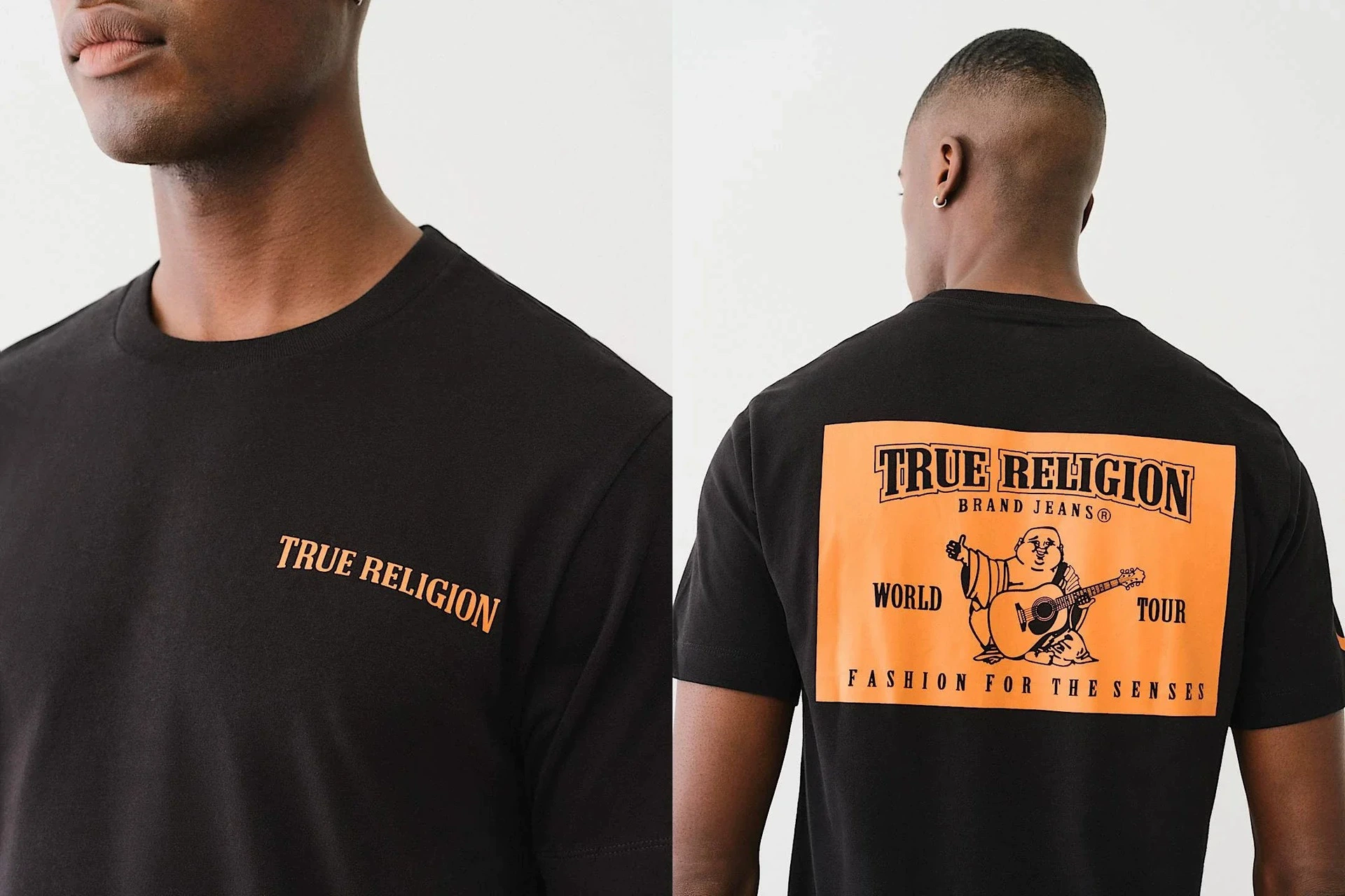 Футболка True Religion женская, короткие рукава, мужская винтажная повседневная