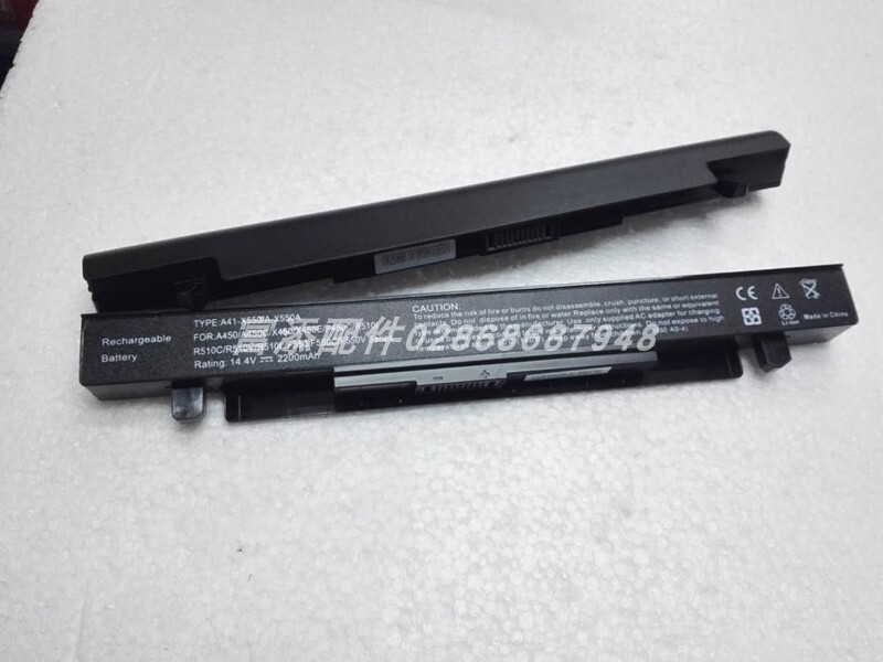 Applicable to Asus Y481L Y581C A450 X450V A550J K550 X550LD X452E battery