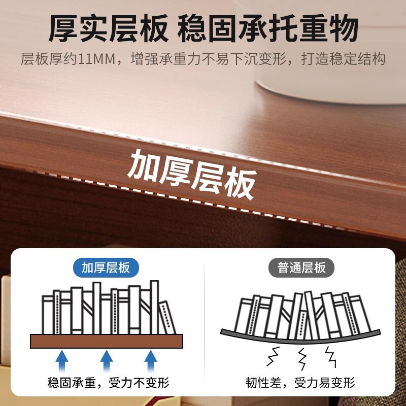 书架落地置物架客厅家用矮柜子储物柜卧室置物柜格子柜飘窗书柜|undefined