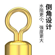 美式8字环八字环连接器连接环转环钓鱼用品线组小配件渔具包邮