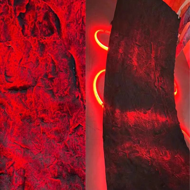 PU piedra translúcida roca volcánica material de piedra flexible ultrafina tablero de pared de roca de volumen de piedra pared de fondo de porcelana suave tablero translúcido de roca de Marte