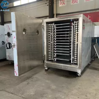 墨鱼鱿鱼真空冷冻干燥机冻干机 雪蛤肉类低温冷冻干燥机