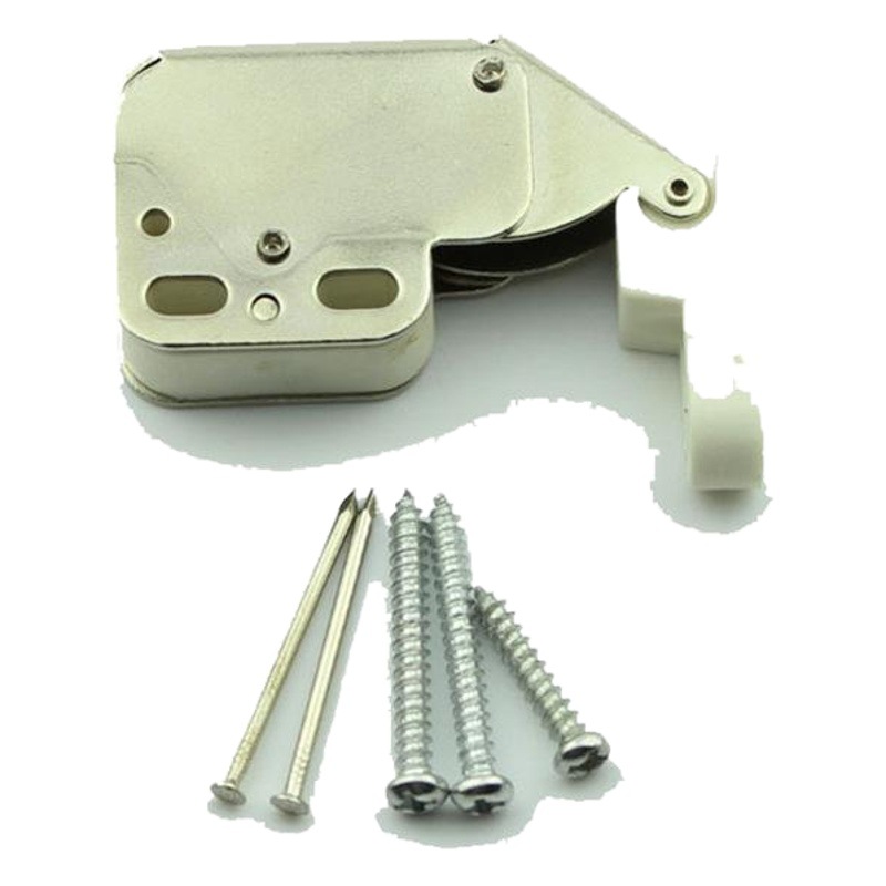 Puerta de gabinete Taiyanchen cerradura de Nariz de elefante/gancho Dispositivo de rebote de bloqueo automático Puerta de gabinete táctil Puerta de succión pequeño mini gancho al por mayor