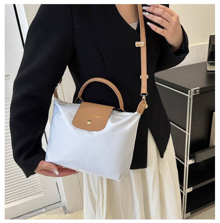 La popolare borsa a tracolla Oxford piccola da donna 2023 di quest'anno, nuova e trendy, in colori a contrasto, casual_voghion.com