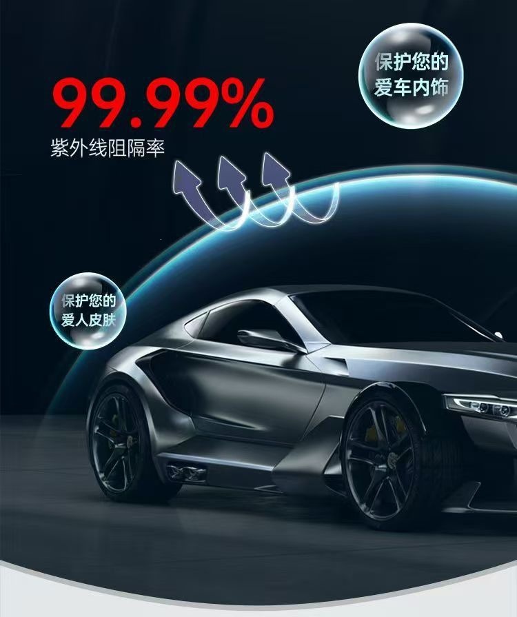 3m Car Window Film Platinum Series Full Car Film Sun Protection Uv Protection Anti-Explosion Glass Insulation Film