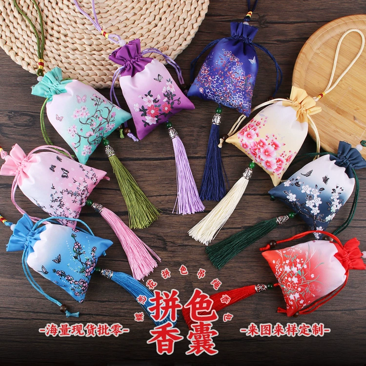 [Саше фестиваля лодок-драконов] Саше в древнем стиле с кисточками Автомобильная подвеска подарок кисточка Ретро Саше ручной работы