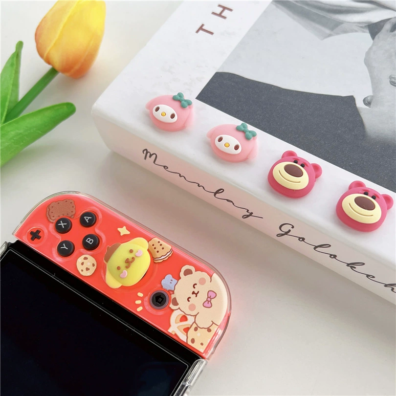Совместимо Nintendo Switch Melati игровая консоль рукоятка чехол рукоять крышка наконечник