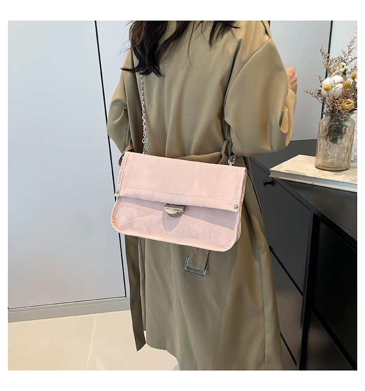 Lille niche med stor kapacitet til kvinder 2024 ny afslappet kædearmhuletaske, moderigtig og alsidig enkelt skulder_voghion.com