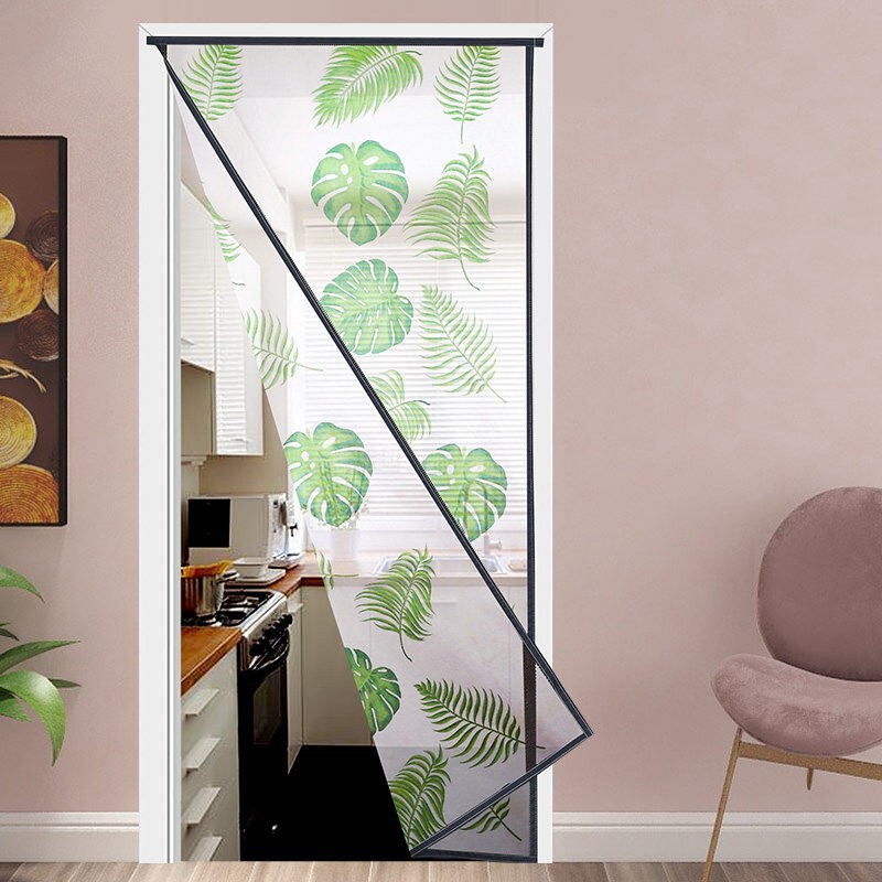 Summer Mosquito-Proof Door Curtain, Bedroom Partition Screen, No-Drill Installation, Rural Entry Door Fly-Proof Curtain, Dense Mosquito Net, Affordable Summer Mosquito-Proof Door Curtain, Bedroom Partition Screen, No-Drill Installation, Rural Entry Door Fly-Proof Curtain, Dense Mosquito Net, Affordable