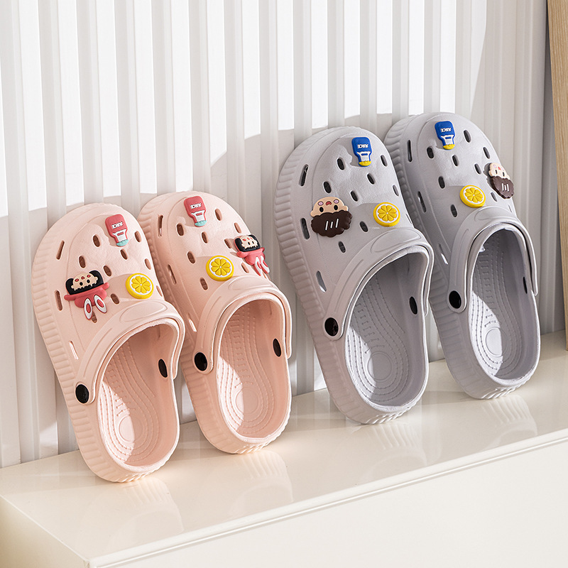 Qida Shun's New Clogs Summer High-Heeled Thick-Soled Non-Slip Couples Men's and Women's Beach Rafting Shoes Manufacturer Wholesale