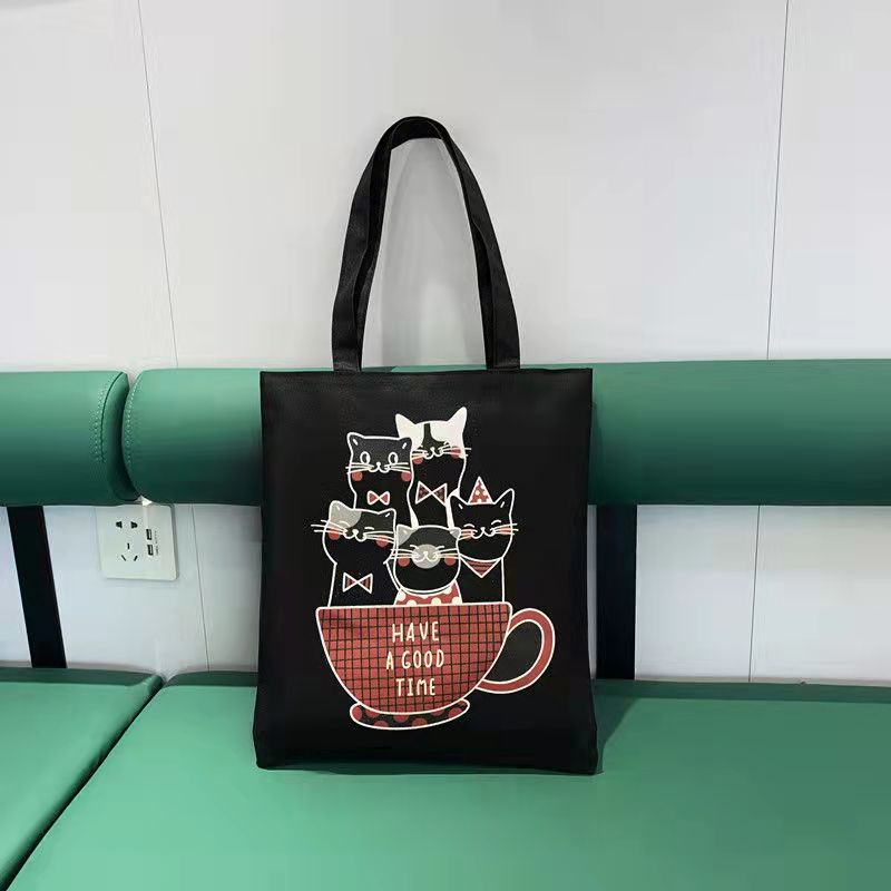Bolso Tote de Lona para Mujer de Gran Capacidad con Cierre de Cremallera para Uso Diario