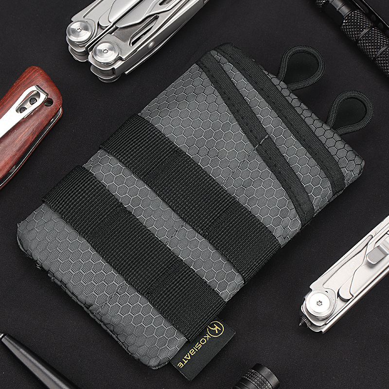 Manba al aire libre bolso de la cintura transfronteriza caliente minería EDC bolsa multi-función de la tarjeta de la bolsa monedero portátil Deportes teléfono móvil bolsa