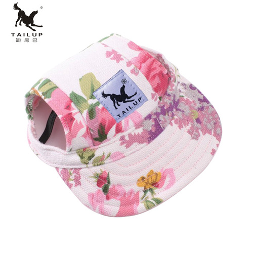 Pet supplies cross-border direct supply new fashion Oxford cat and dog clothing hats baseball caps outdoor travel sun hats