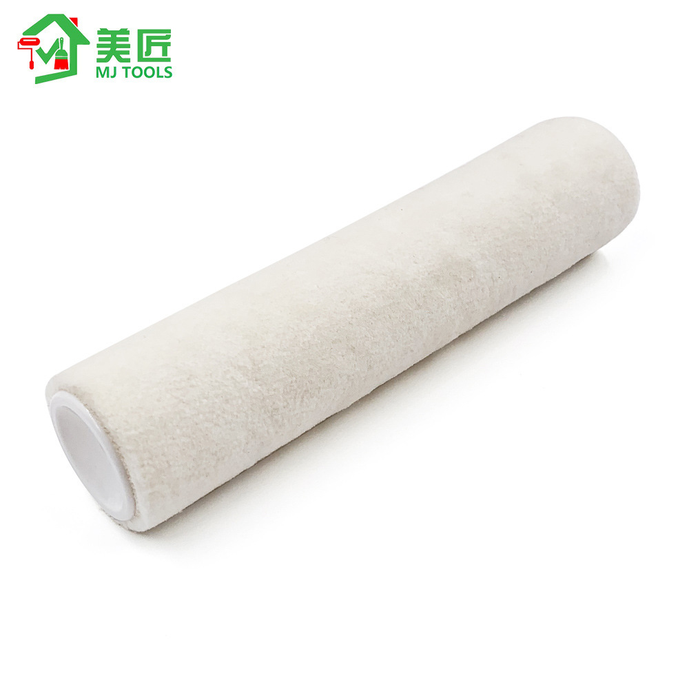 仿羊毛滚刷毛套9寸-10寸刷滚芯涂料乳胶漆不易掉毛滚子短毛刷