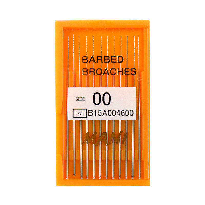 Material dental Mani Mani aguja dental de algodón sonda dental sin Mango aguja nerviosa con mango aguja de extracción de médula ósea aguja de lavado de médula ósea Lima oral