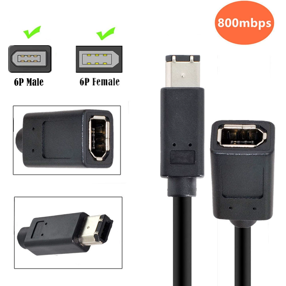 1394 линейный IEEE 6PIN Ротари 6PIN материнская Firewire Fire Digital Camera медицинское оборудование ротарное проводка