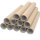 Round Kraft Paper Tube Paper Tube Custom Creative Hollow Hard Calligraphy and Painting Express Packaging Printing Poster Roll