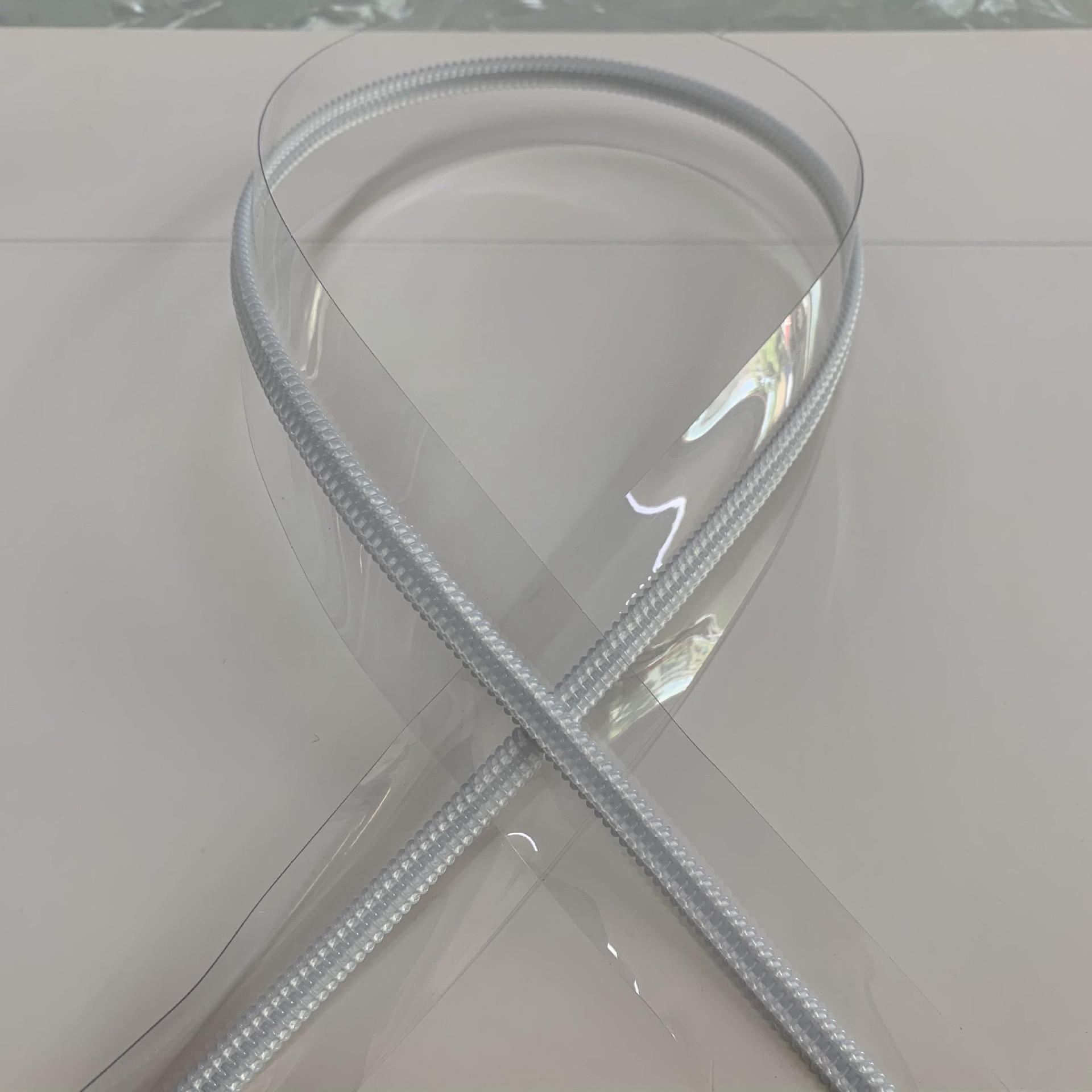 3号5号白色牙PVC拉链 透明拉链EVA拉链 玩具袋箱包码装尼龙拉链
