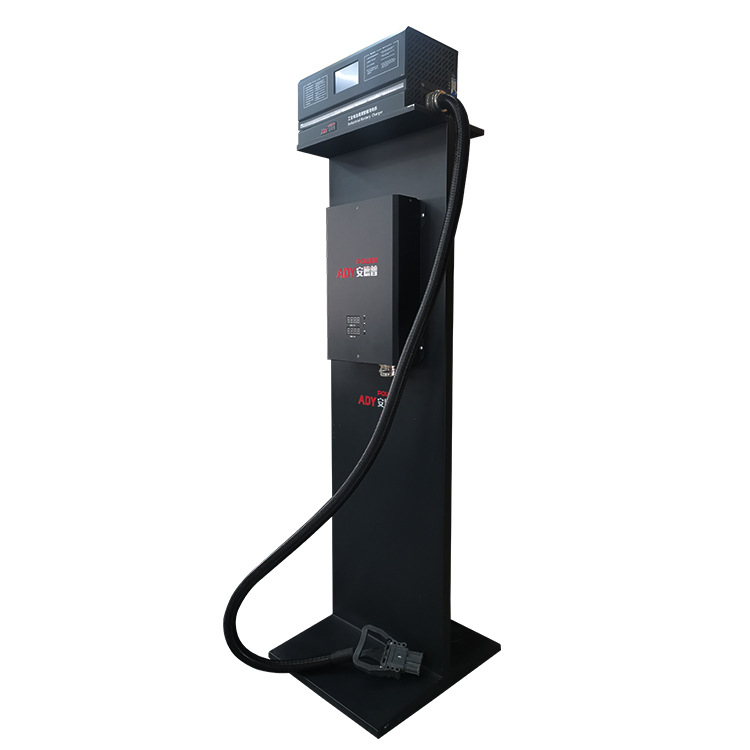 Electric marine lithium battery charging