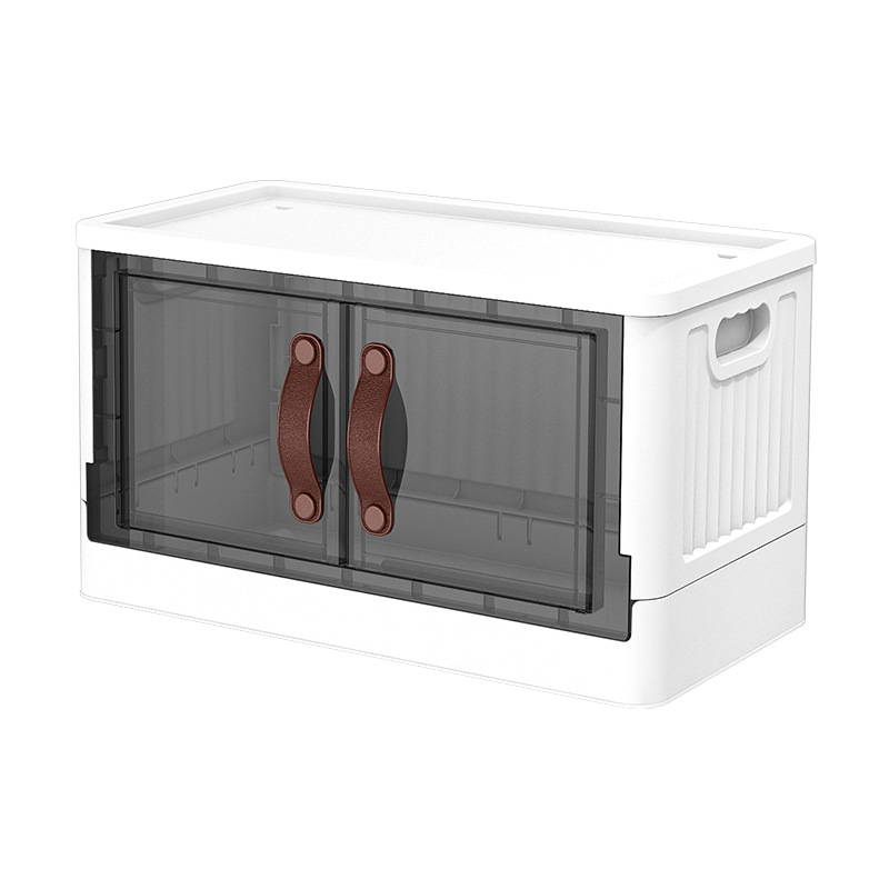 Caja de almacenamiento plegable del hogar acampar al aire libre caja de almacenamiento transparente maletero del coche ropa edredón caja de organización