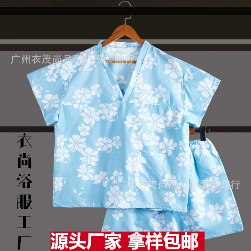 Оптовая продажа одноразовых халатов, унисекс-костюмов для сауны, хлопковых костюмов для сауны, костюмов для массажа ног в бассейне от производителя