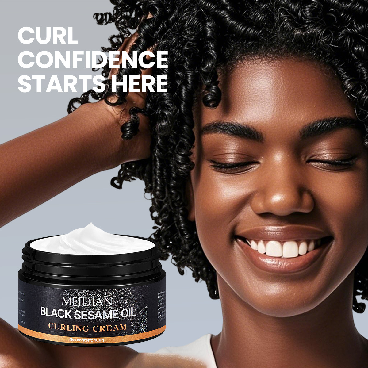 curly sesame oil