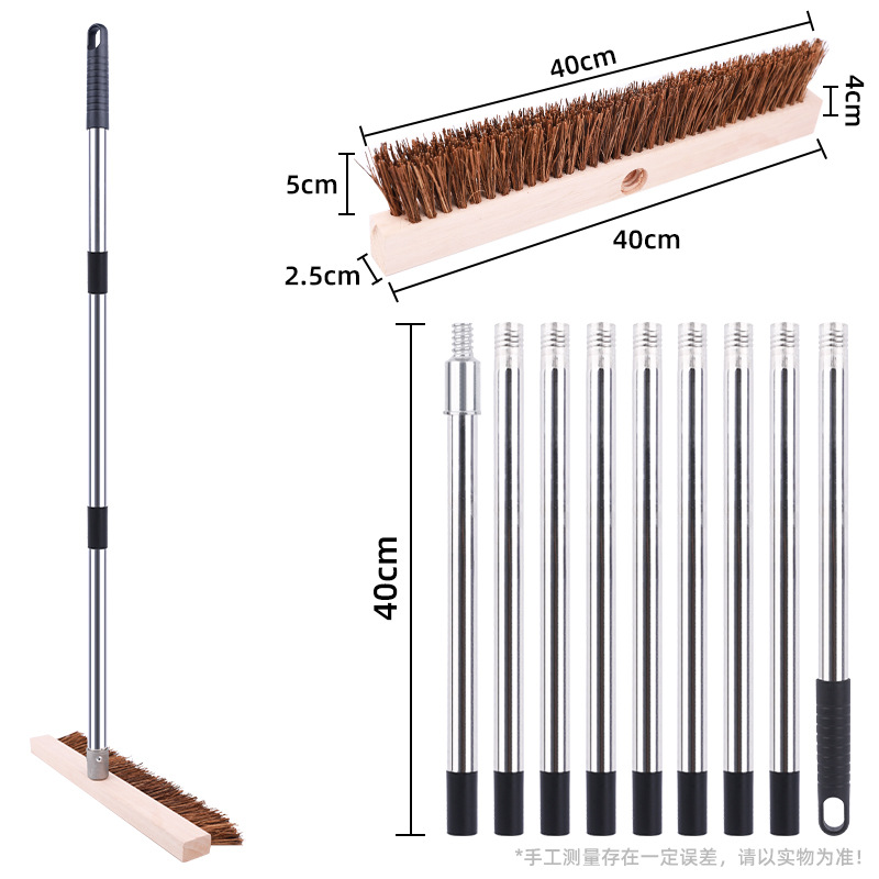 Rastrillo de hojas caídas en el techo Cepillo de limpieza de aleros al por mayor Cepillo de limpieza de hojas caídas en el techo Herramienta de limpieza de nieve Fabricantes de cepillos de limpieza de hojas caídas