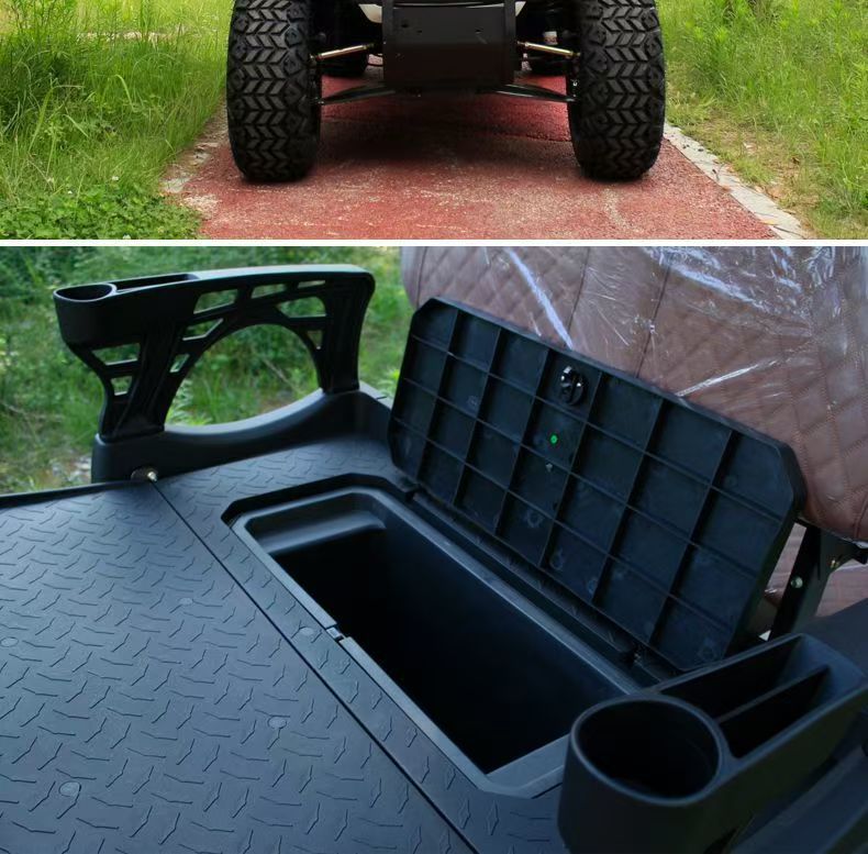 New Electric Golf Cart for Tourist Areas, Residential Communities, and Parks, 2-8 Seat Mobility Vehicle