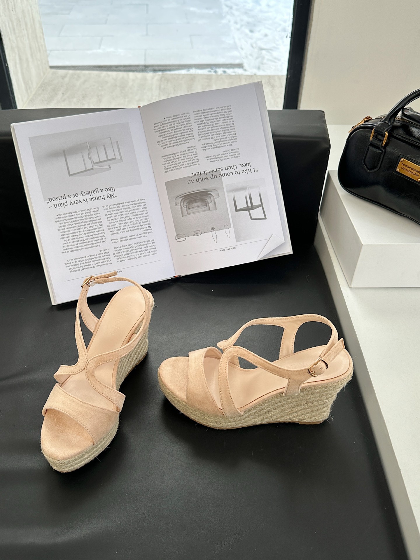 Espadrillas con zeppa da donna sandali estivi con plateau_voghion.com